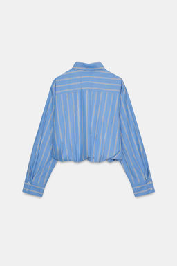GLOBE STRIPED SHIRT - Zara фото 8