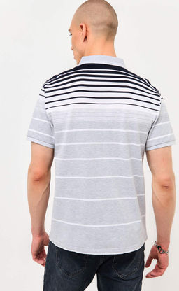 Футболка-поло F511-07-173b grey - Fine joyce фото 6