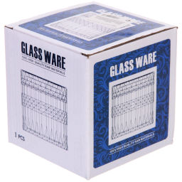 Сахарница стеклянная 500мл "Сладкая мечта" плоская крышка