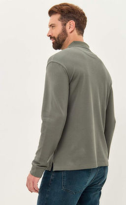 Поло д/р F421-07-702 olive - Fine joyce фото 6