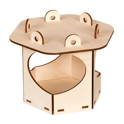 Заготовка для декорирования Mr. Carving КЛ-09 Кормушка фанера 15.5 х 17 х 11.5 см
