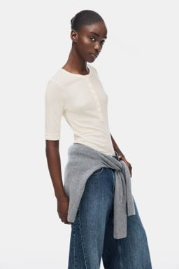 Top en algod?n pima - H&m фото 5