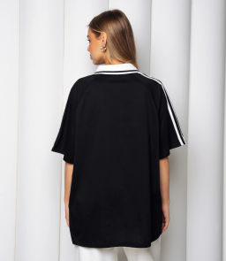 Футболка #КТ1716, чёрный - Dommod фото 3