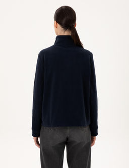 Lacivert Oversize Polar Sweatshirt - Pierre cardin фото 5