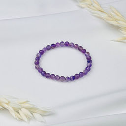 Браслет из Аметиста - Радуга самоцветов фото 2