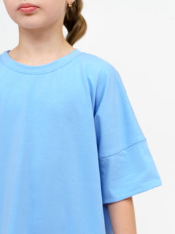 949Д Костюм с леггинсами "Голубой"