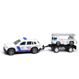 Машина "Городская служба полиции" металл, в коробке