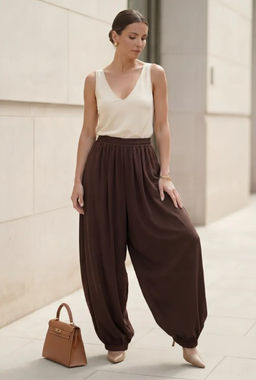 брюки султанки алладины 95% хлопок; 5% лайкра