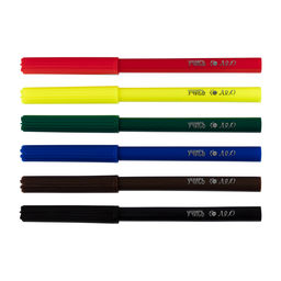 Лео Учись Фломастеры смываемые LSFP-06 6 цв