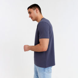 Футболка мужская MINAKU Abstraction графитовая, р-р 48