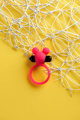 Виброкольцо на пенис A-Toys by TOYFA Pikle, силикон, розовое, 6,9 см, 3,1 см