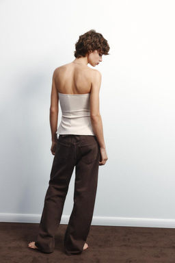 INTERLOCK BANDEAU TOP - Zara фото 16