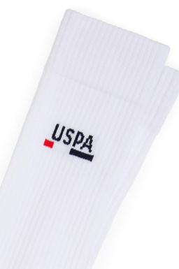 Erkek Beyaz Soket _orap Sepette S_rpriz _ndirim - U.s. polo assn фото 2