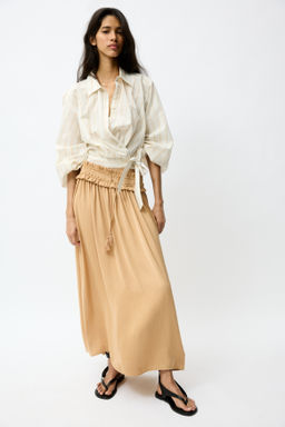 Maxifalda con borlas - H&m фото 4