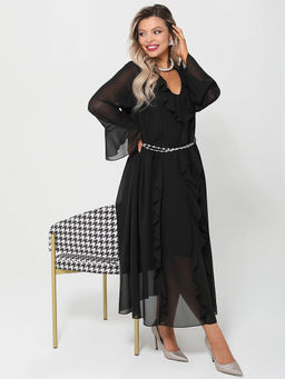 Платье Лиричи 0372-1ам черный