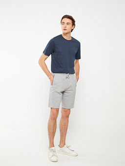 Slim Fit Beli Ba?lama Detayl? Erkek ?ort