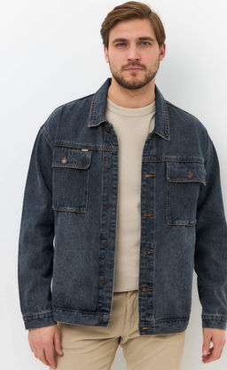 Куртка джинс P511-1251 d.blue