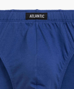 ATLANTIC 3MP-177 Трусы спорт Watch - набор 3 шт. темно-синий + темно-голубой + серый  фото 6