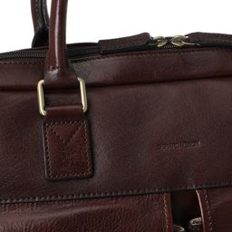 Мужская сумка для ноутбука GERARD HENON Артикул 2920707, темно-коричневый  фото 5