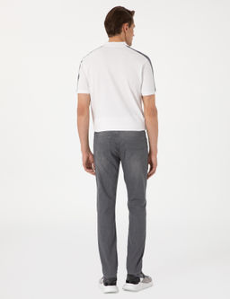 Koyu Gri Slim Fit Jean Pantolon