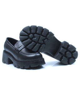 03-5938 BLACK Лоферы женские (натуральная кожа) - Фабричный китай фото 16