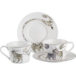 ЧАЙНЫЙ НАБОР LEFARD КОТИКИ НА 2 ПЕР. 4 ПР. 200 МЛ