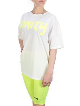 KD-865 WHITE/LIGHTGREEN Костюм-двойка женский 7986 TREND