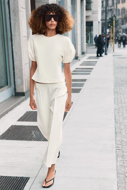 PANTAL?N VOLUMEN / Crudo