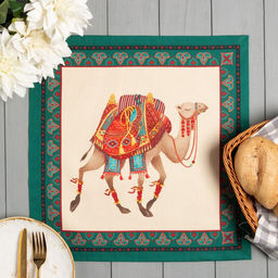 Набор салфеток Этель Нью-Дели 40х40см - 4шт, 100% хл, саржа 190гр/м2