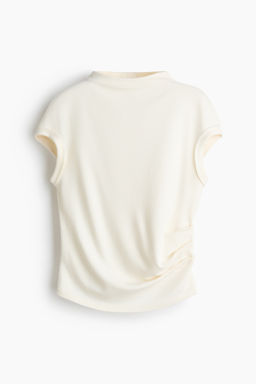 Top drapeado en punto fino - H&m фото 2