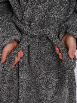 Халат "Отдых" серый