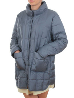 H24-328 BLUE Куртка пуховая облегченная женская (белый утиный пух) - Fashion фото 5