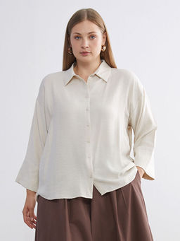 Dokulu Oversize Kad?n G?mlek