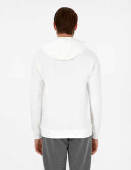 Beyaz Comfort Fit Sweatshirt - Pierre cardin фото 5