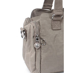 Сумка женская текстиль BoBo-66143, 3отд, плечевой ремень, серый 265996  фото 4