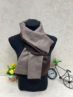 Тёплый платок из шерсти мультицвет