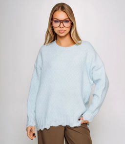 Джемпер #КТ6138 (1), голубой