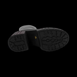 Ботинки из натуральной кожи на меху РМ-085-1 черные