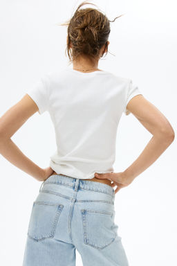 Bermudas en denim - H&m фото 8