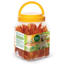 Лакомство для собак «Мясные грудки из курицы», 750г (банка)