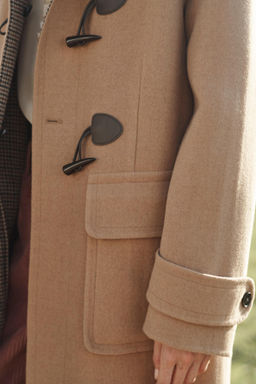 LIMITED EDITION WOOL BLEND COAT - Zara фото 3