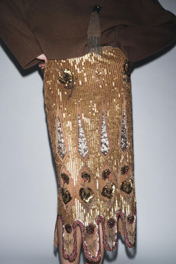 EMBROIDERED SKIRT ZW COLLECTION LIMITED EDITION - Zara фото 2