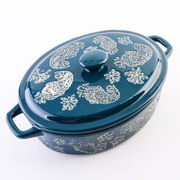 60367 Кастрюля с крышкой 850 мл керамика LR (х12)