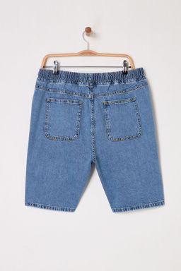TRENDYOL MAN Mavi Regular Fit Kot Sort TMNSS25SR00032 - Trendyolmilla фото 7