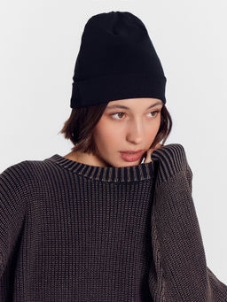 Шапка бини черная - Mark formelle фото 3