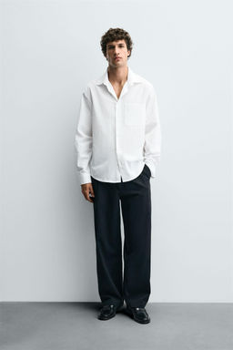 CREASED-EFFECT SHIRT