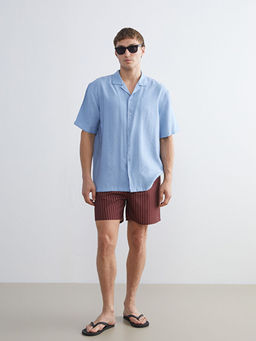 K?sa Boy ?izgili Erkek Deniz ?ortu