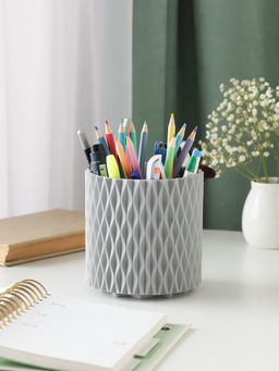 Органайзер подставка 12 см / K-012 /уп 96/серый - ГалеонТрейд фото 6