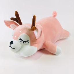 Мягкая игрушка Олененок лежачий 50 см - Storyland фото 3