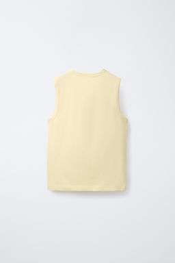 LOGO SLEEVELESS T-SHIRT - Zara фото 2